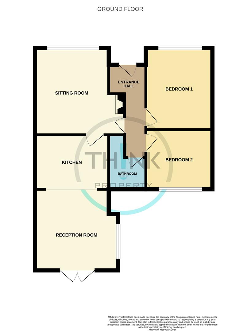 Property floor plan.