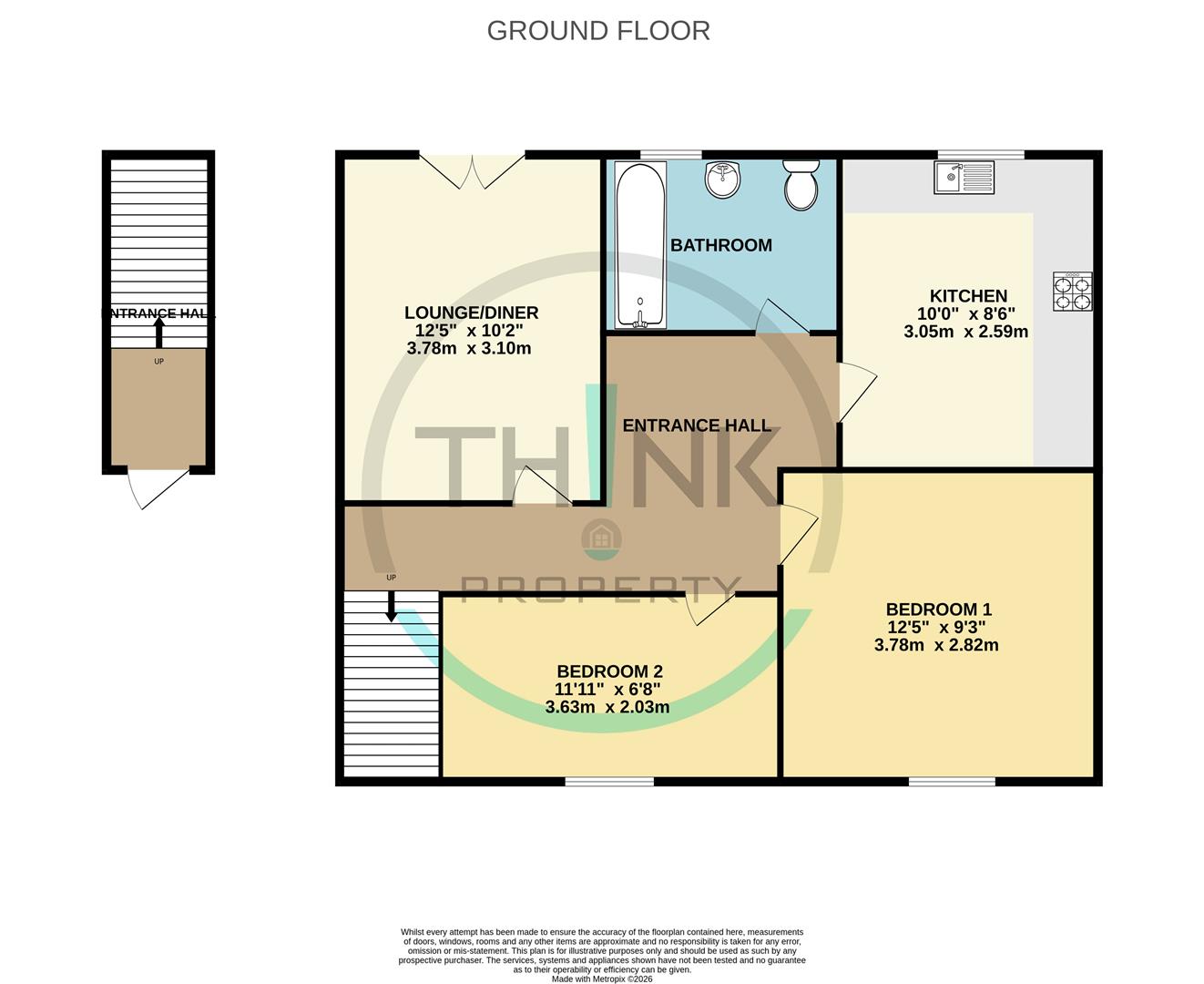 Property floor plan.