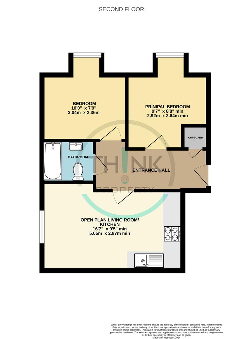 Property floor plan.