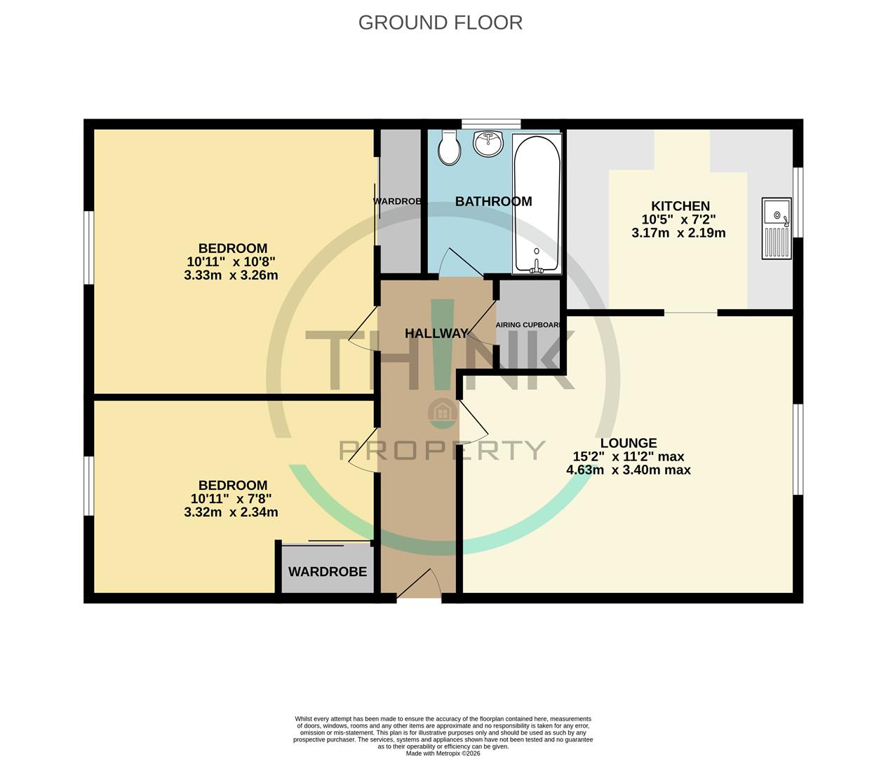 Property floor plan.